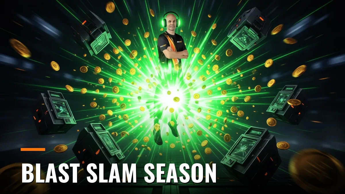 BLAST Slam Season: cashback up to 20%